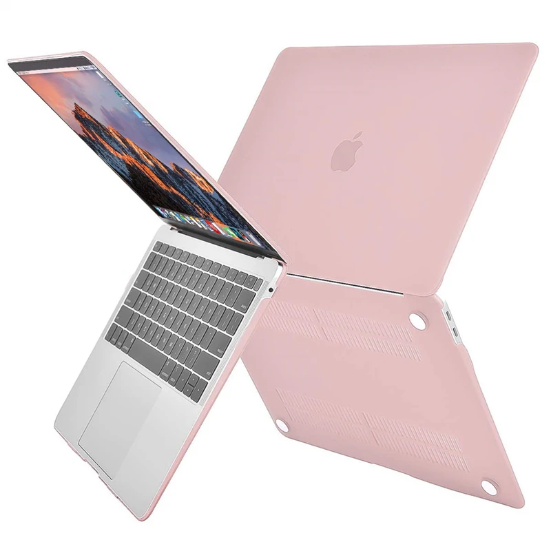 MOSISO чехол для ноутбука для нового MacBook Air 13 Чехол с клавиатурой прозрачный кристально Матовый Жесткий чехол для macbook A1932