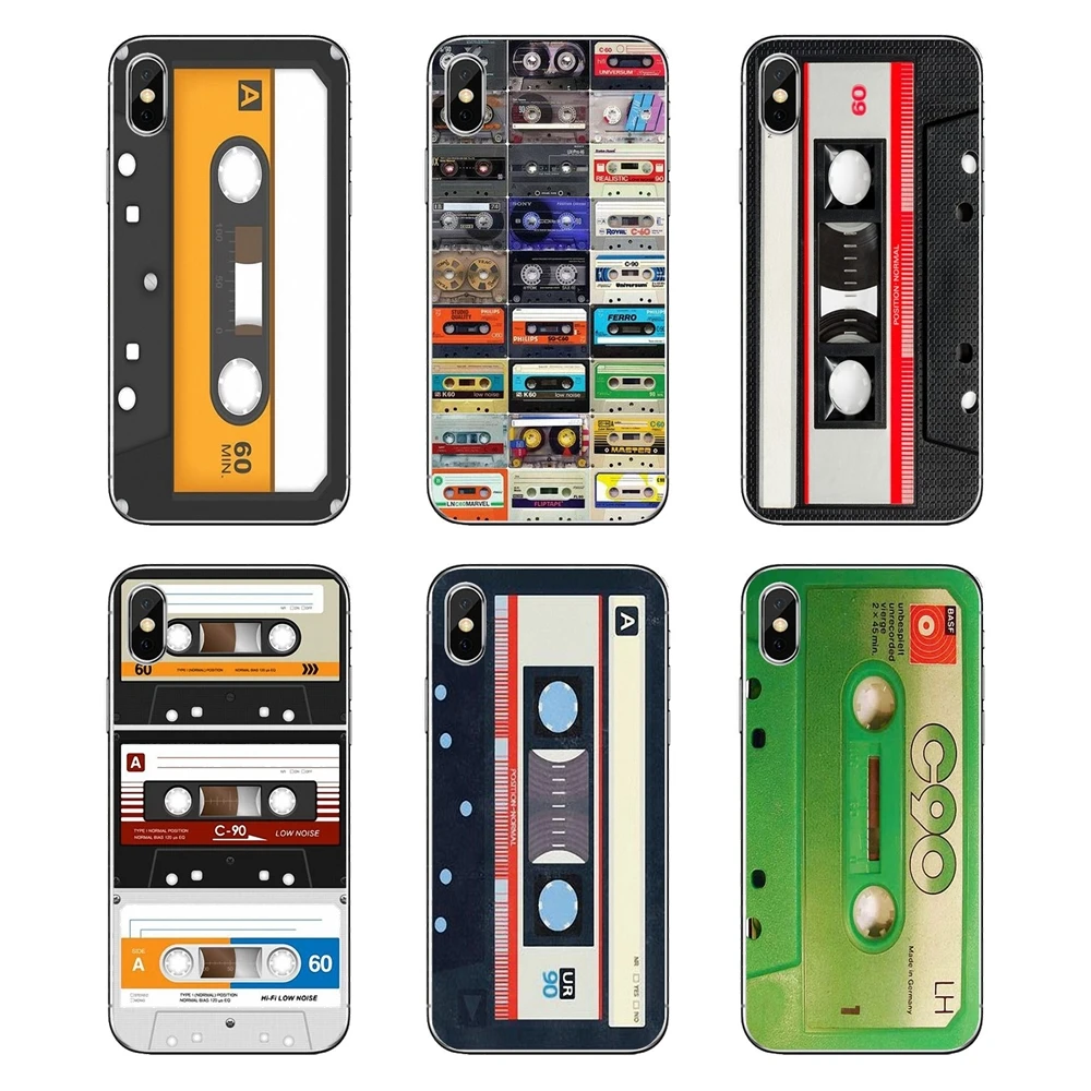 

Retro Side Old Style 3310 Tape Cassette Art For Xiaomi Mi A1 A2 5X 6X 8 lite SE Pro Max Mix 2 2S 3 Mi5 Mi5S Silicone Phone Cover