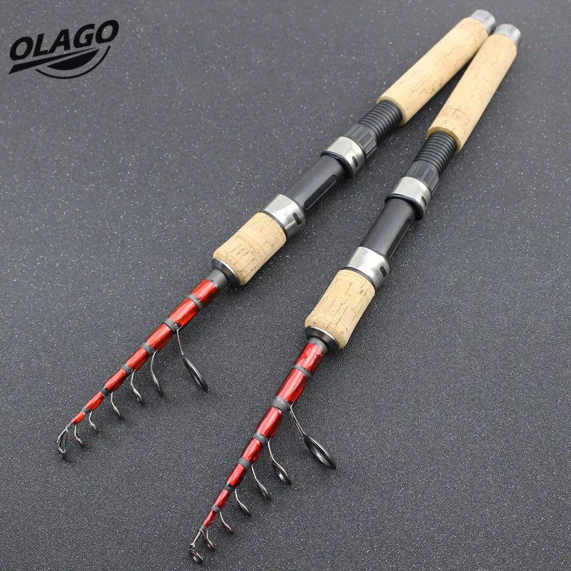 

Portable Telescopic Fishing Rod Carbon M Power Lure 3.5g -25g Spinning Fish Hand Fishing Tackle Sea Rod Fishing Section 6 7 8 9