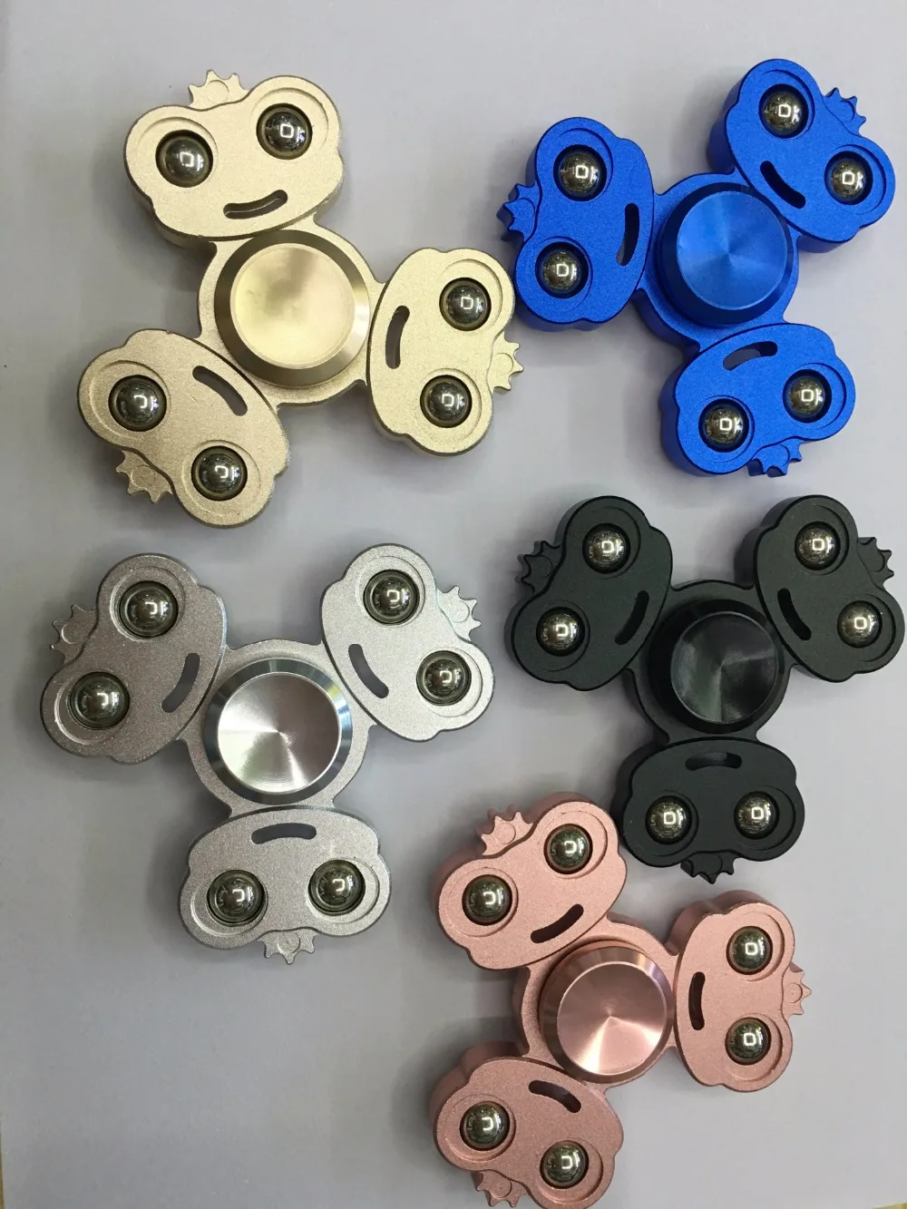 Новые металлические лягушка счетчик EDC руки Spinner Для аутизма и СДВГ Непоседа блесны ручной анти-стресс игрушки