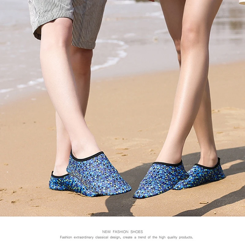 Легкая водонепроницаемая обувь для женщин и мужчин; Мужская обувь для плавания с босиком; летние кроссовки; прогулочная обувь с речной подошвой; пляжная обувь для отдыха на море