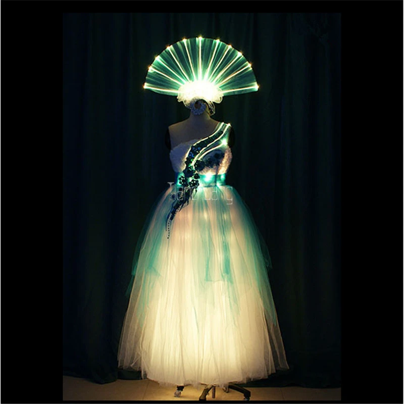 wedding dress with led lights