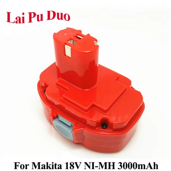 

18V 3.0Ah NI-MH Replacement Power Tool Battery For Makita :1823,1834,193061-8,4334D,1835F,192828-1,5046DWA,5026DA