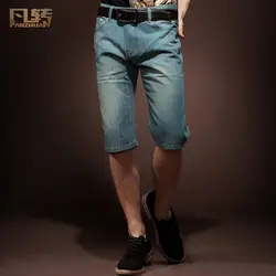 Бесплатная доставка fanzhuan Новая модная мужская мужчина повседневные Прямые летние стирка шорты брюки джинсы 2004 на продвижение