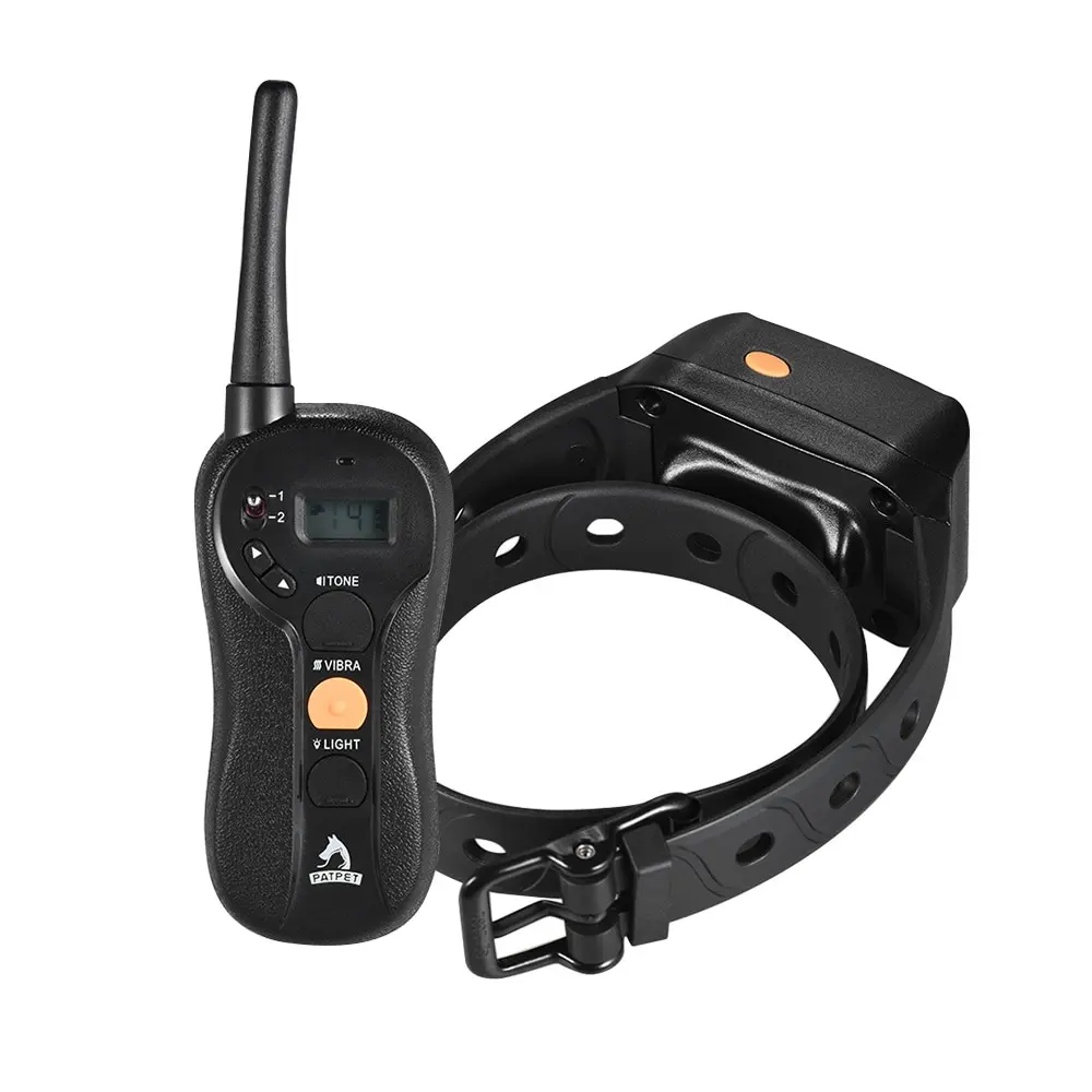 

Electric Dog Training Collar Beep/Vibra/Light Anti Bark Collar Waterproof Rechargeable 600m Remote Training Collar For Pet Dog