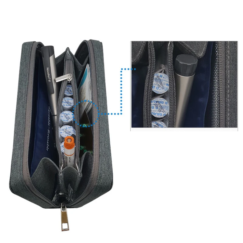 Brillj Новая высококачественная инсулиновая портативная Ледниковая сумка для холодного хранения, холодильная крутая коробка, упаковка для лекарств, морозильная камера для диабетиков