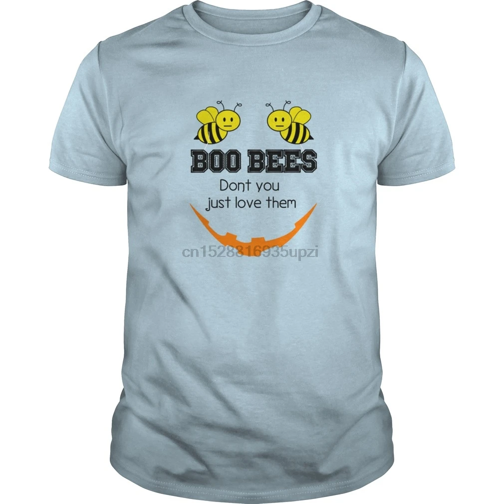 

Men Short sleeve tshirt Boo Bees - halloween funny cool Women t-shirt