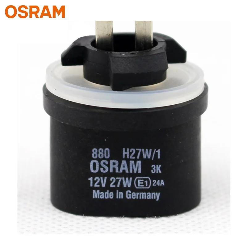 오스람 880 H27/1W 12V 27W 3200K 표준 자동차 안개등 교체용 자동차 전구 OEM 품질 독일 E1 (단품)