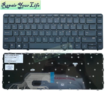 

Repair You Life laptop keyboard for HP 430 G3 430 G4 440 G3 440 G4 US English black with frame new 830323-001 X61 V151546AS1