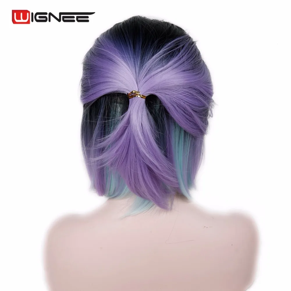 Synthetic Bob Wig (15)
