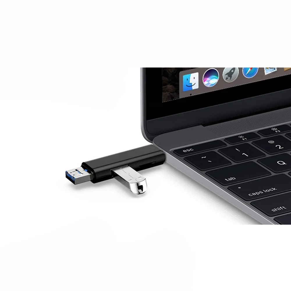 USB-C type C OTG кард-ридер высокоскоростной адаптер 5 в 1 Micro USB Женский TF карта тип-c конвертер мульти OTG для Macbook ноутбука ПК