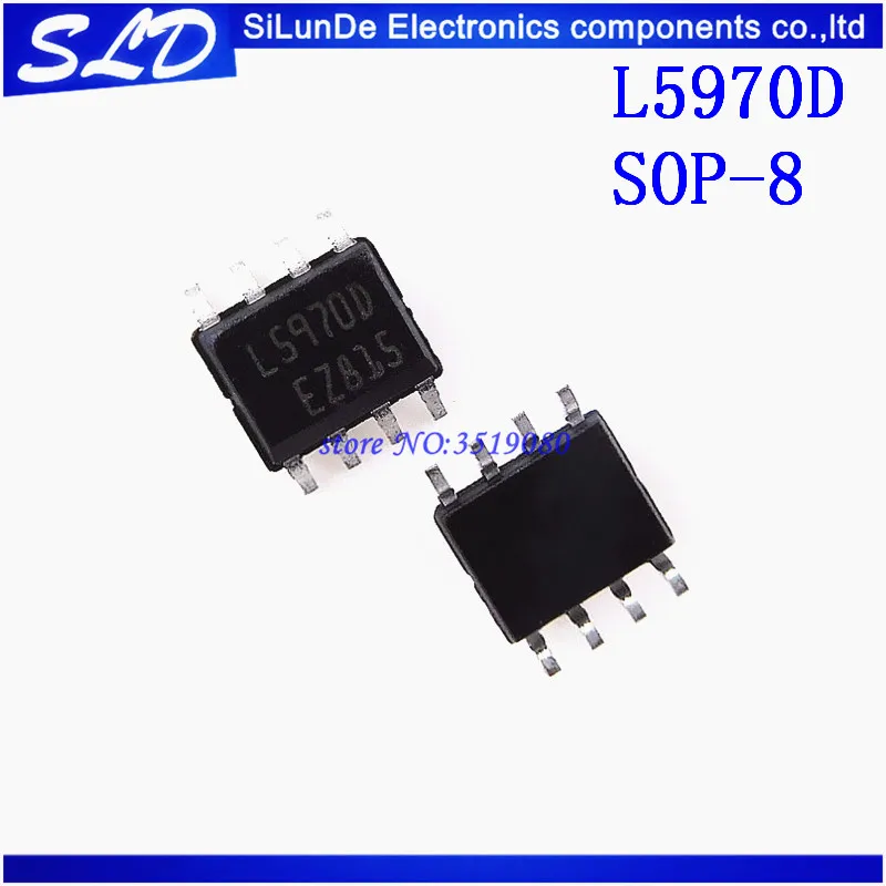 Бесплатная доставка 50 шт./лот L5970D013TR SOP8 L5970D SOP L5970 SOP-8 5970D новая и оригинальная