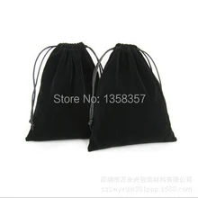 Высококачественный бархатный мешок с кулиской для мобильного телефона \ HDD Аксессуары Подарочные Мешочки для ювелирных изделий \ мешок Подгонянный оптом