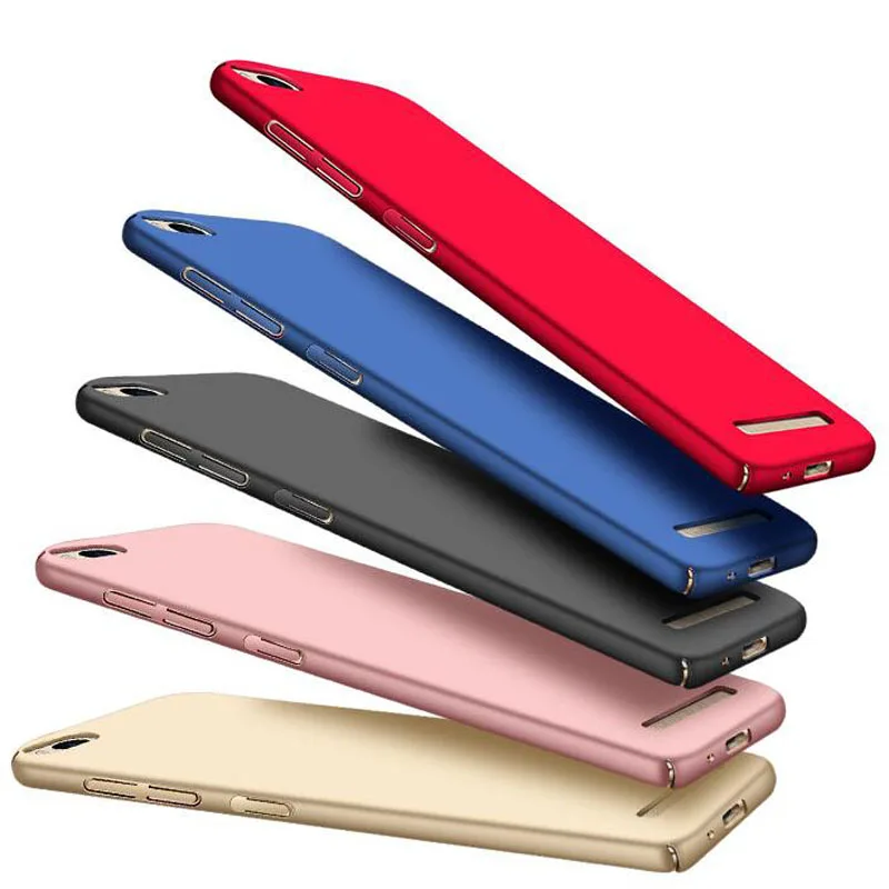 Чехол для Xiaomi Redmi 4A 4X роскошный матовый защитный жесткий пластиковый чехол
