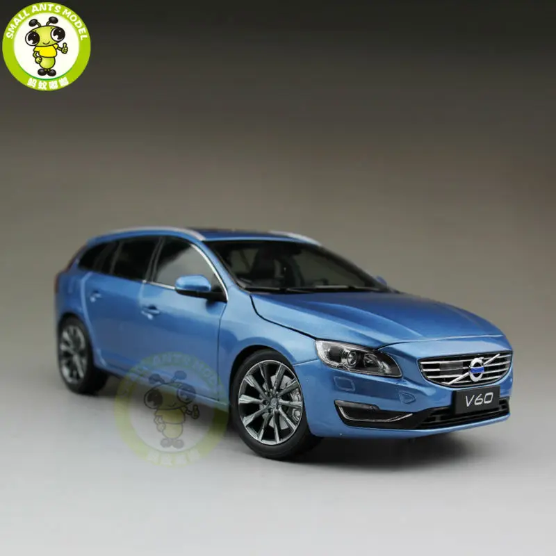 1/18 Volvo V60 T5 универсал литая модель автомобиля мощность синий