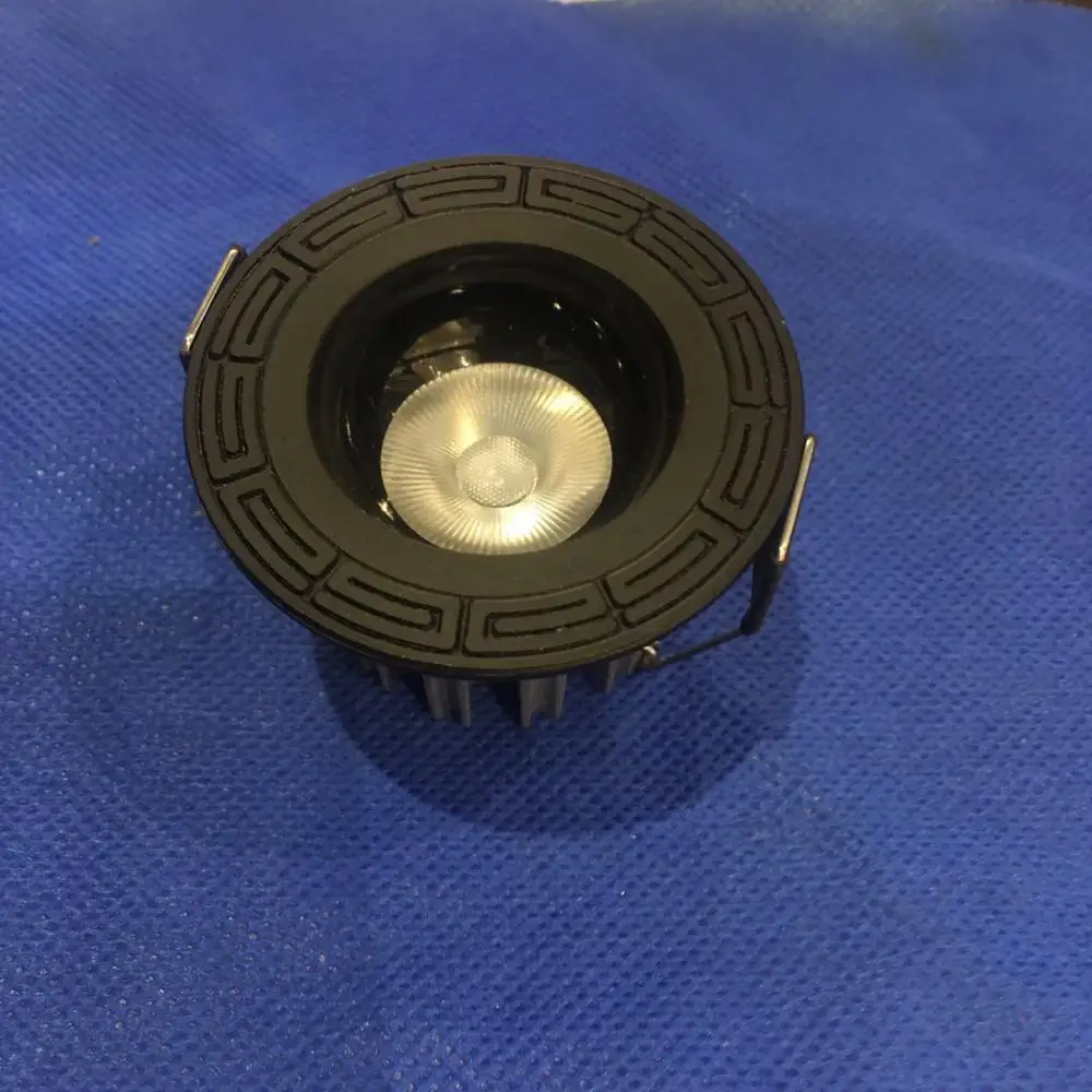 

2019 new design Luces Led 10pc/lot Mini Led Downlight white Round Ceiling Spot Lights Panel Light Recessed Aluminum Lamp Warm