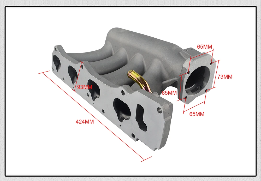 Hypertune-алюминиевый впускной коллектор K20Z3 K24A2 для Honda Civic 06-11 Acura TSX 04-08 HT-IM52