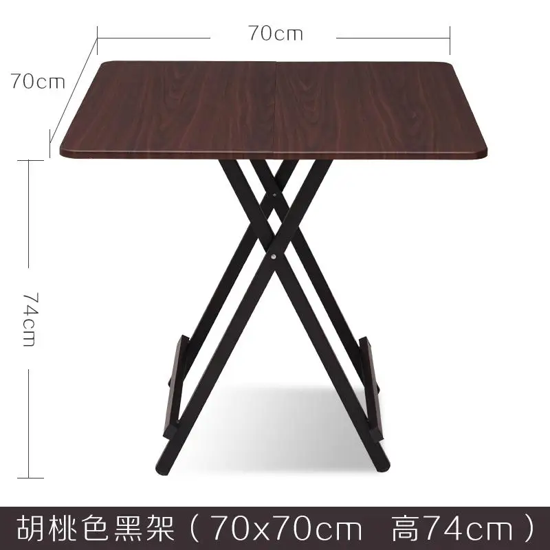 Складной кофейный, обеденный столик деревянная гостиная мебель, столовая мебель для дома на открытом воздухе для пикника кемпинг стол стойка регистрации - Цвет: Color  21