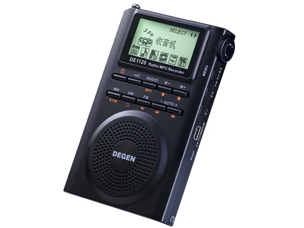 

Free Shipping Degen DE1125 Digital Stereo FM AM SW TV Campu Radio de1125