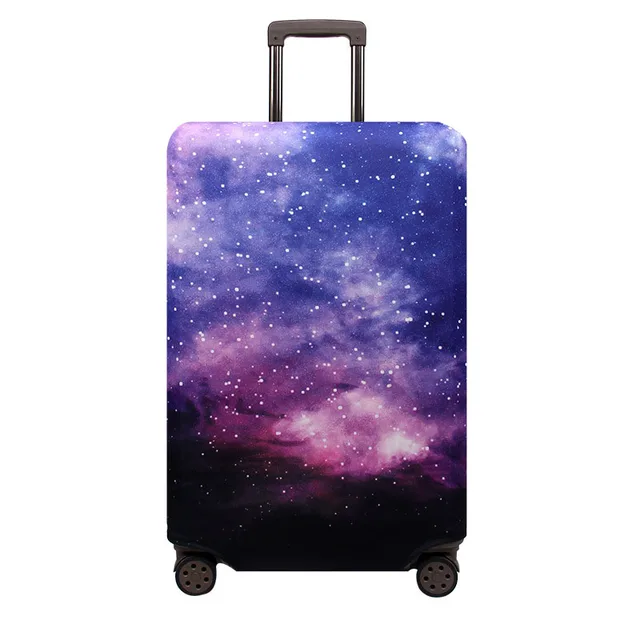 sky bag purple trolley