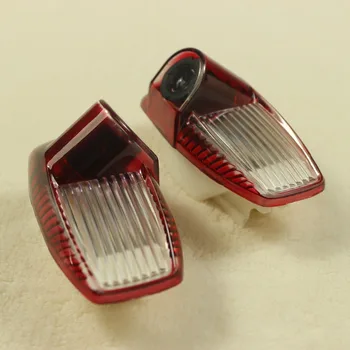 

FREE SHIPPING- King Way - 2x Door Step Courtesy light Laser Projector Ghost Welcome For Porsche Panamera 911