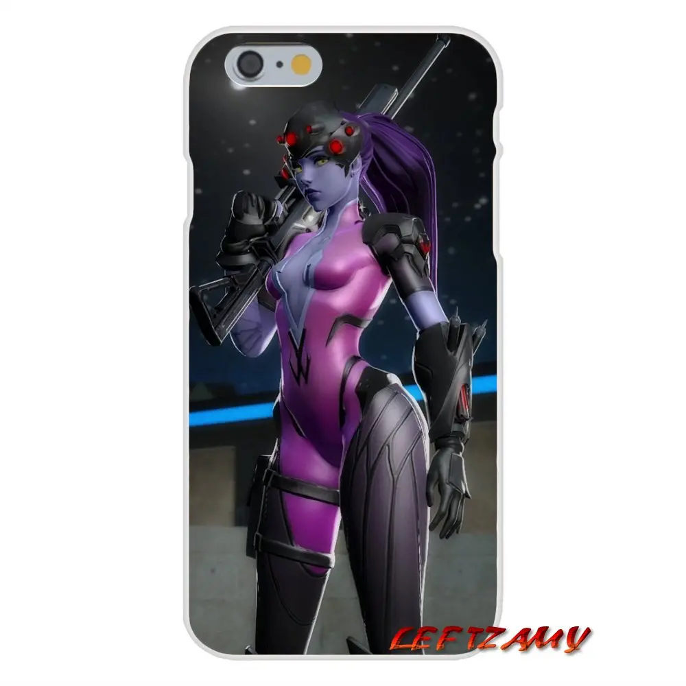 Чехлы для мобильных телефонов samsung Galaxy S3 S4 S5 мини S6 S7 край S8 S9 Plus Note 2 3 4 5 8 игра Overwatch