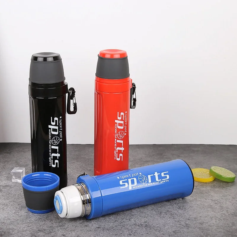 cheap Sports Stainless Steel Thermos Bottle Vacuum Flask Thermos Coffee Mug Cup Thermal Bottle Thermocup termos kubek termiczny Gifts
