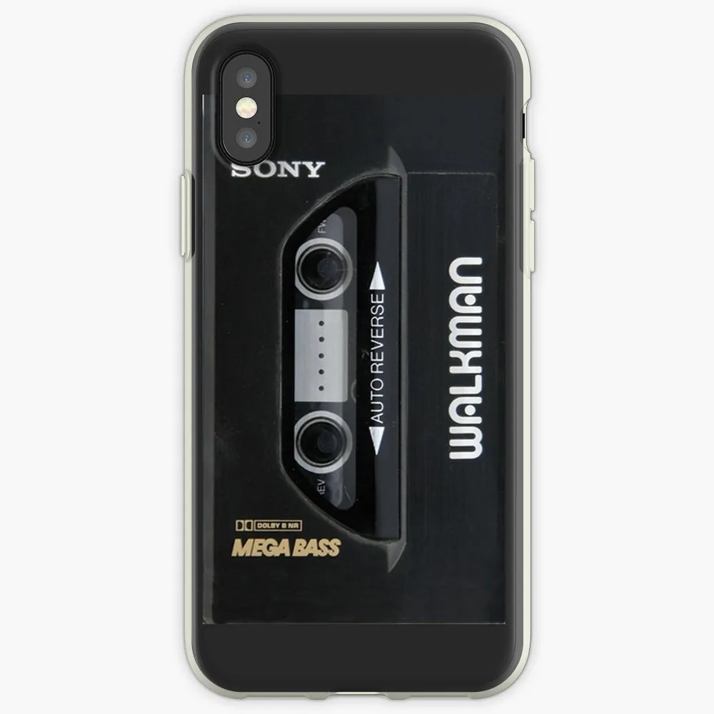 Прозрачный чехол Sony Walkman для Apple IPhone X XS MAX XR SE iPhone 7 8 Plus 6 6s 5 5S 7Plus Coque | Мобильные