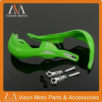 Green Hand Guards Handguards For Kawasaki KX65 KX85 KX125 KX250 KX500 KX250F KX450F KLX450R KLX150 KLX250 Motorcycle Motocross