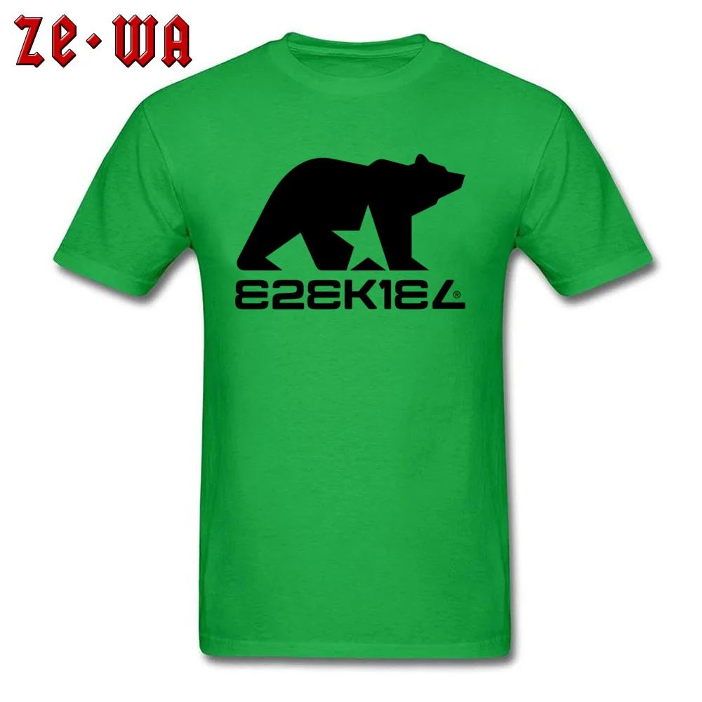 Ezekiel Funny Young T Shirt Crew Neck Short Sleeve 100% Cotton Tops Shirt Custom Tshirts Top Quality Ezekiel green