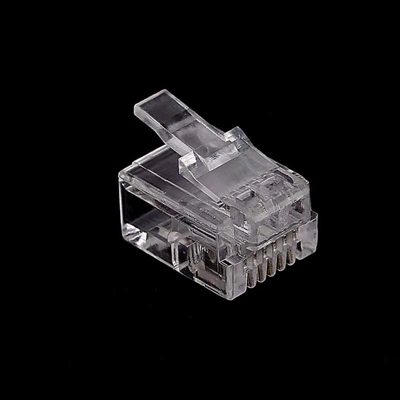 6Pin RJ11 RJ-11 6P6C 6P4C 6P2C Modular Plug Telephone Phone Connector (6)