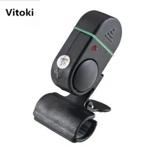 Светодиодный свет Электронный рыба клюет удар звуковой тревожный сигнал оповещения Clip-On удочка полюс рыболовное снаряжение принадлежности для рыбалки