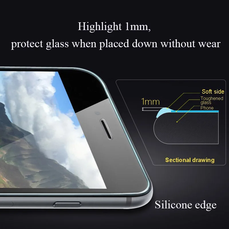 Защитное стекло закаленное для iPhone X/6/6S/7/8 Plus/XS MAX/XR|Защитные стёкла и плёнки| |
