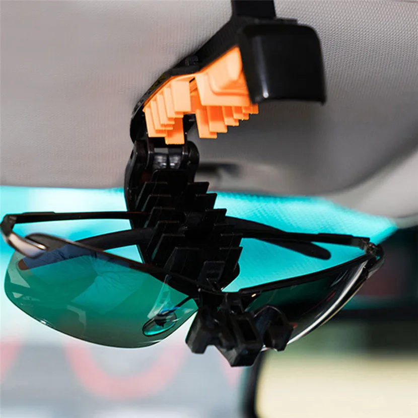 Buy New Arrival Auto Glasses Holders for Car Sun Visor FineGood Sunglasses