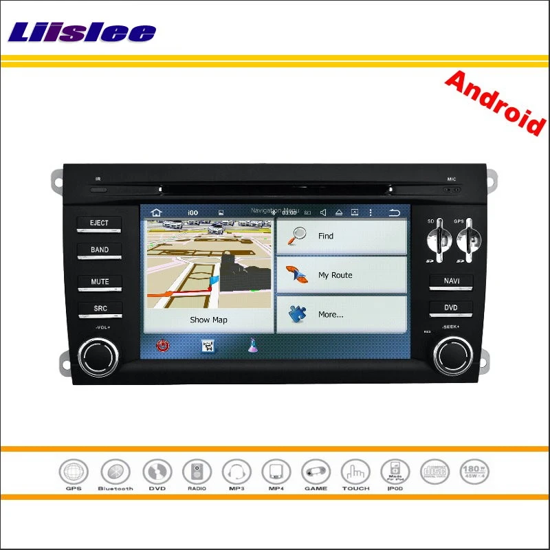 Flash Deal Liislee Car Android Multimedia For Porsche Cayenne 2003~2010 - Stereo Radio CD DVD Player GPS Map Nav Navi Navigation System 3