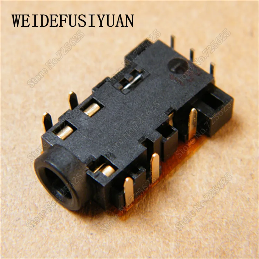 3 5mm Audio Jack Port for ASUS N45 N55 G75 U31 U32 U36 X32 Series Laptop Headphone Microphone Socket Connector