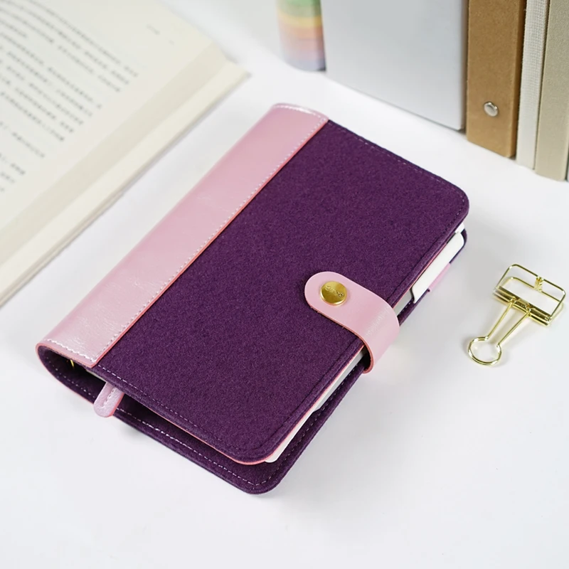 2019 милый креативный войлочный чехол для школьников спиральные записные книжки