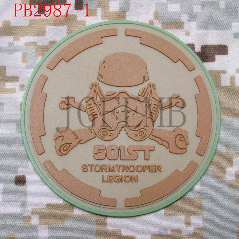 501st Штурмовик Легион логотип тактический боевой дух 3D ПВХ патч