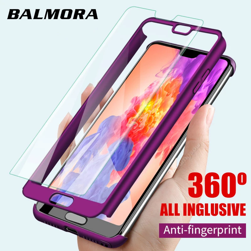 BALMORA 360 полный защитный чехол для huawei P30 Pro lite P20 P10 Plus P9 P8 |