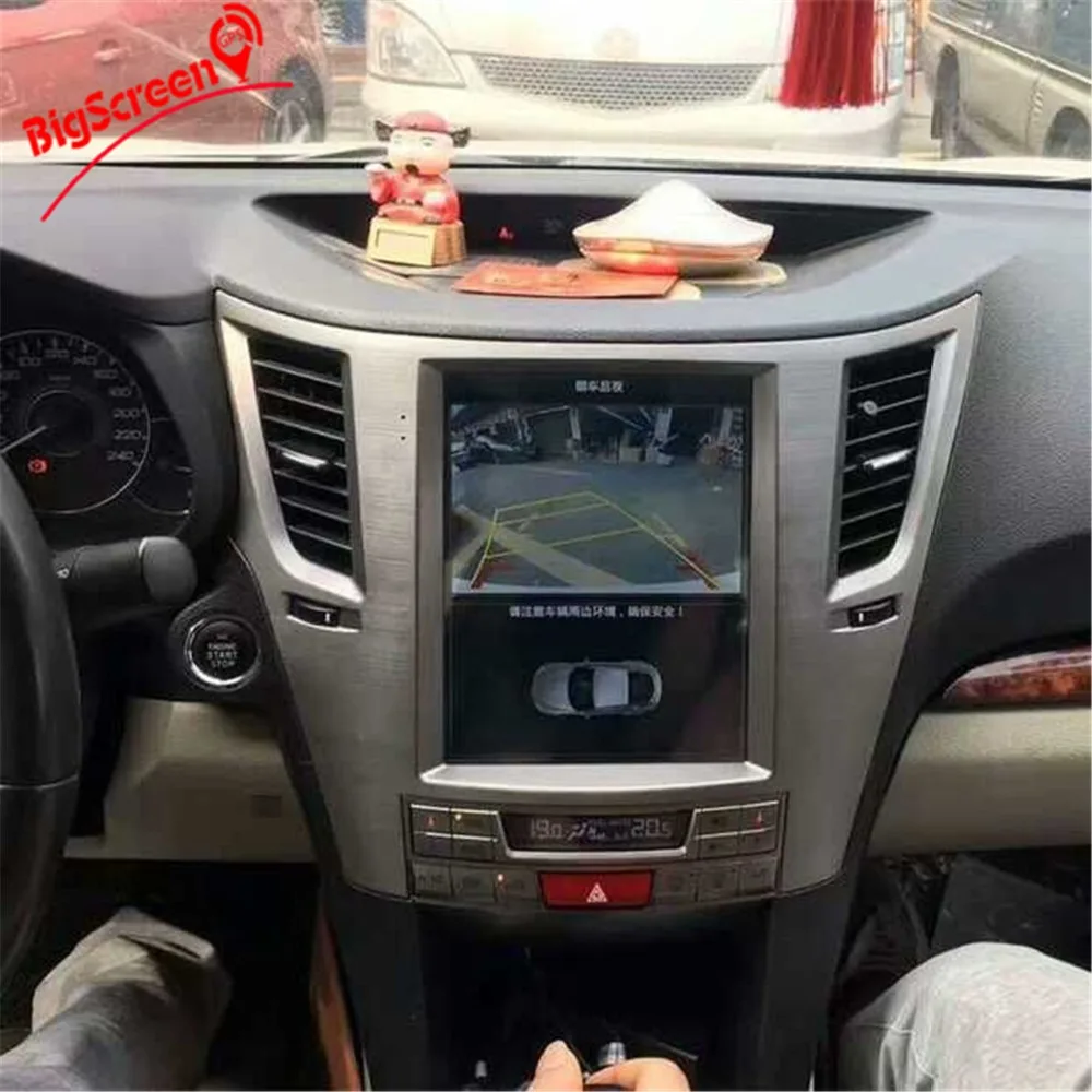Flash Deal PX6 4GB RAM Tesla style Android 8.1 Car GPS Navigation For Subaru Legacy Outback 09to14 head unit multimedia radio tape recorder 2