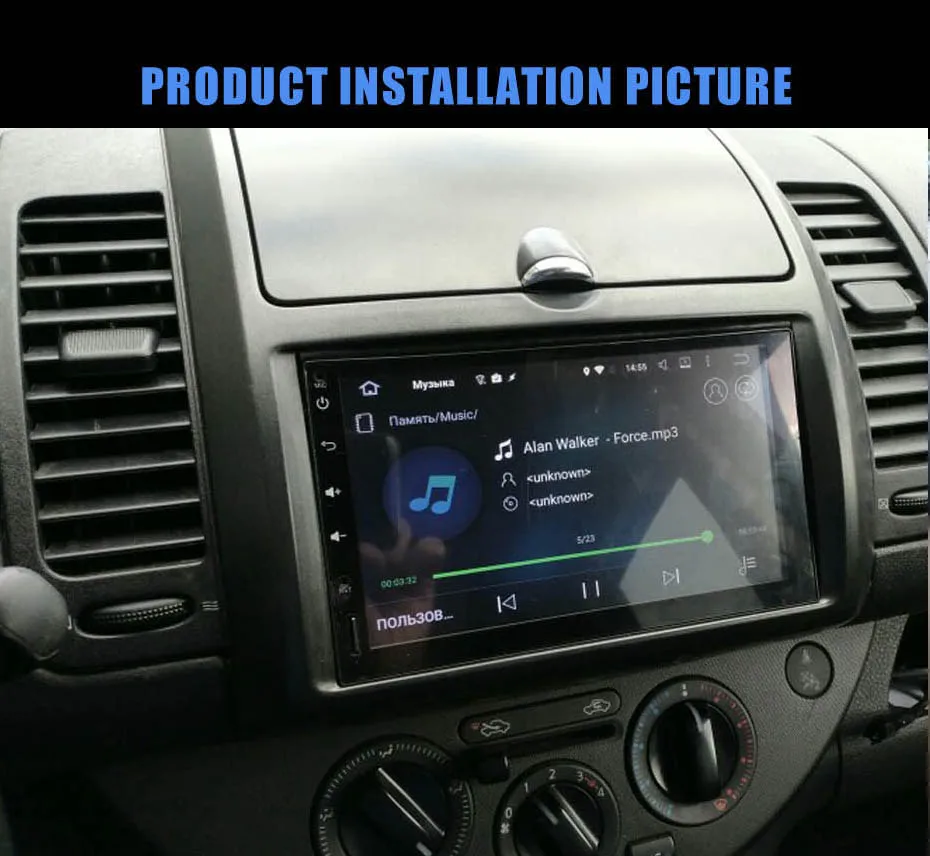 Cheap KANOR 7" 2Din 1024*600 Android 8.1 2 din Universal Car Radio For Nissan GPS Navigation BT Radio Stereo Audio Player(No DVD) 11