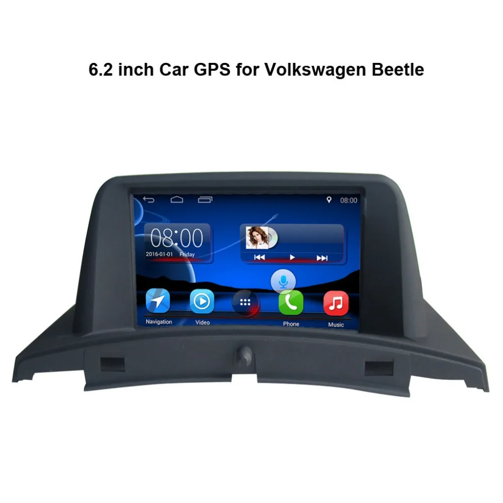 Upgraded Original Android Car Radio Player Suit to Volkswagen VW Beetle