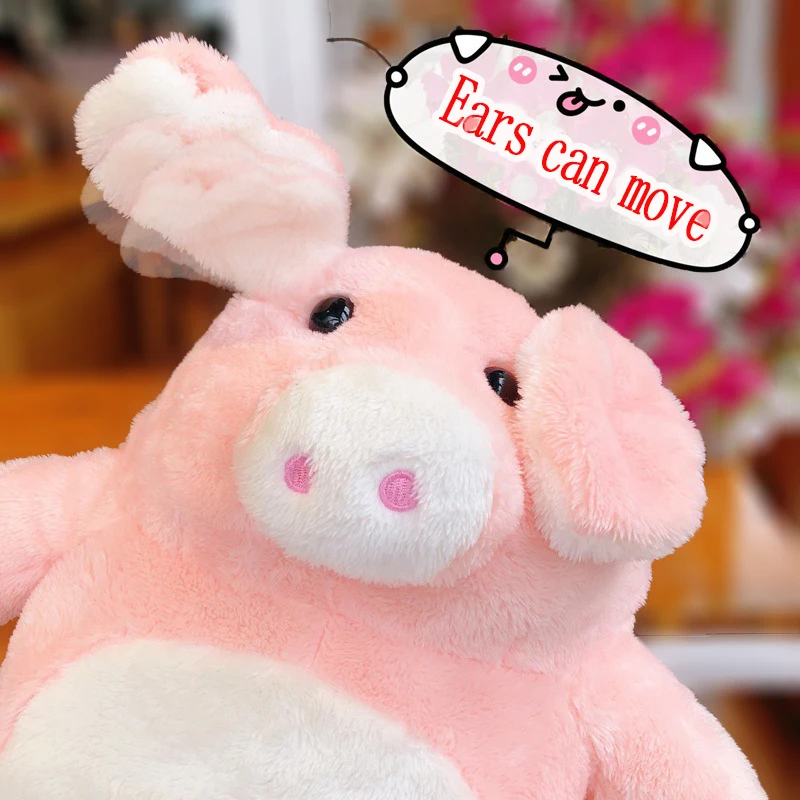 Cute Soft Pillow Pig Stuffed Animal Plush Toy Ears Can ...
