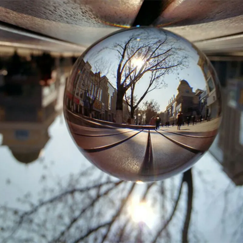 

Magic Crystal Ball Photography Glass Props Equipment Gadget for Reverse Image Photograph Take Picture Table Home Decor Geomancer