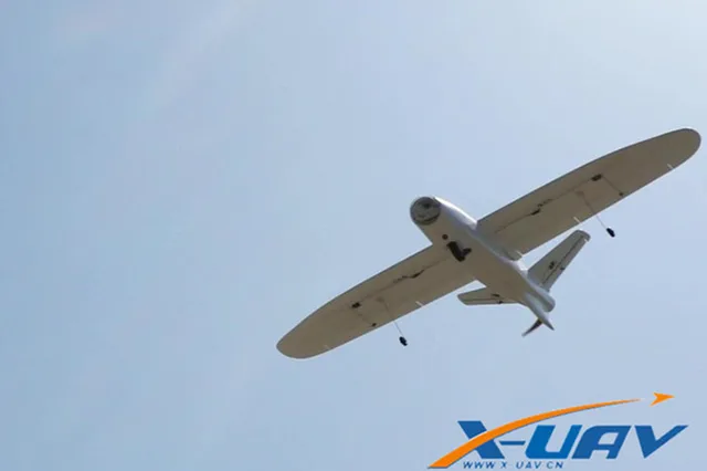 Version 3 X-UAV Talon EPO 1718mm Wingspan V-tail white version FPV flying Glider RC Model Airplane FPV Drone Rc Aircraft Kit