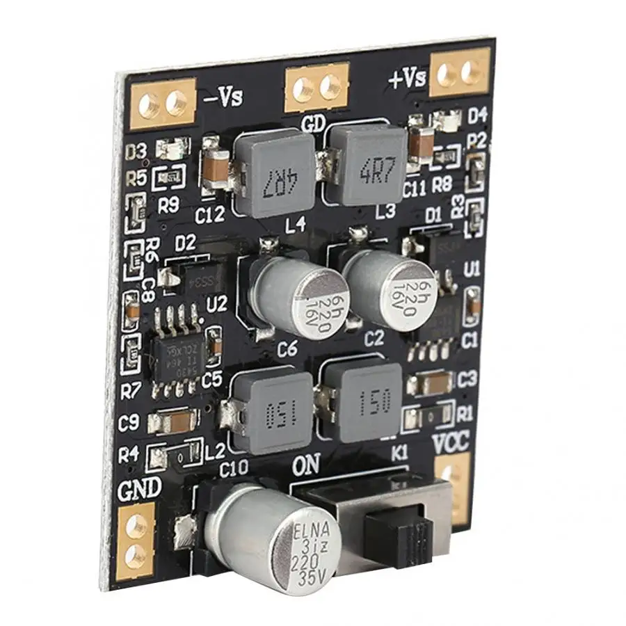 

TPS543 Voltage Controller Laboratory Power Supply Voltage Regulator Module 24/15V 3A Convert Positive And Negative 12V 500kHz