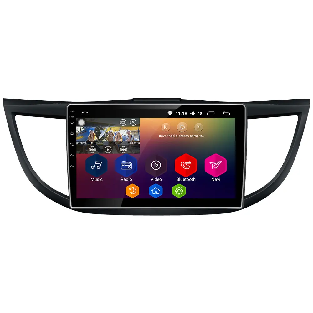 

10.1" IPS WIFI Android 8.1 Octa Core 2GB RAM 32GB ROM RDS BT AM Car DVD Multimedia Player Stereo For Honda CRV CR-V 2012-2015