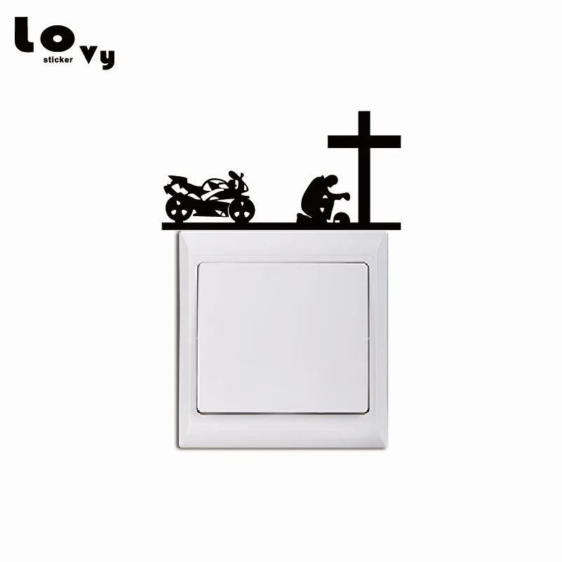 Xinzistar 4 St/ücke Lichtschalter Aufkleber Steckdose Surround Aufkleber Vintage Quadrat Schalter Aufkleber Luxuri/öse Wandaufkleber Surround Stickers Wei/ß