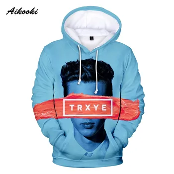 

popular singer Troye Sivan Hoodies Men/Women Sweatshirts Autumn long sleeve Polluver casual Boy/Girls harajuku fashion 3D Tops