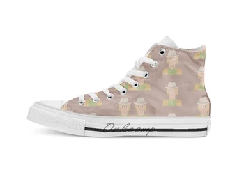 

Eli Cash The Royal Tenenbaums Novelty Design breathable casual High Top lace-up Canvas shoes sneakers